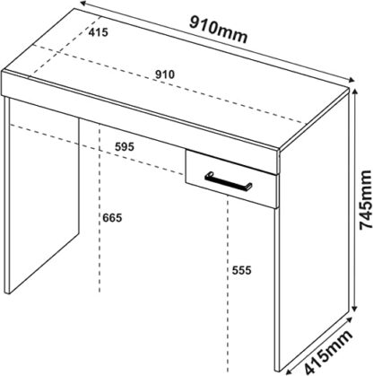 Mesa de Computador Compacta - Cód.1350 - Image 4