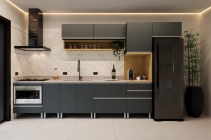 Projeto Cozinha Modulada New Life MDF