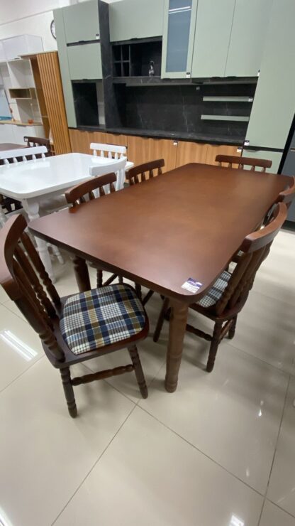 Mesa com 4 ou 6 cadeiras Madeira Torneada - Imagem 10