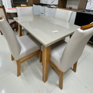 Conjunto Mesa de Jantar 4 ou 6 Cadeiras - Cód.1578