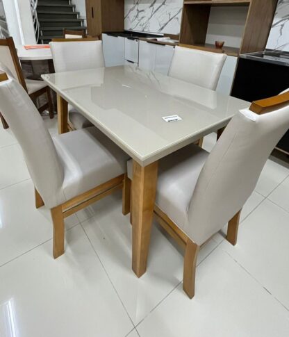 Conjunto Mesa de Jantar 4 ou 6 Cadeiras - Cód.1578 - Imagem 4