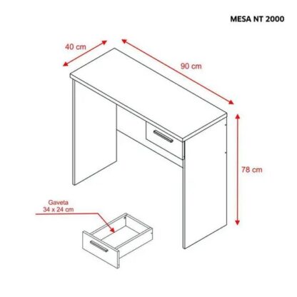 Mesa Escritório - Cód-1181 - Image 2