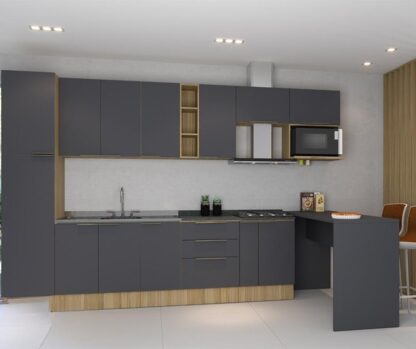 Projeto Cozinha Modulada MDP BP - Imagem 4