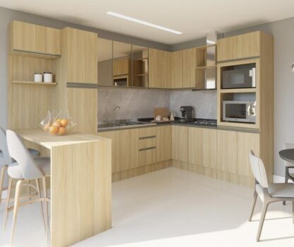 Projeto Cozinha Modulada MDP BP - Imagem 3