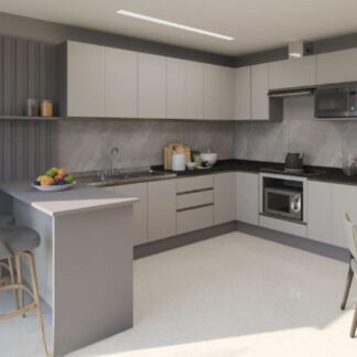 Projeto Cozinha Modulada MDP Wood