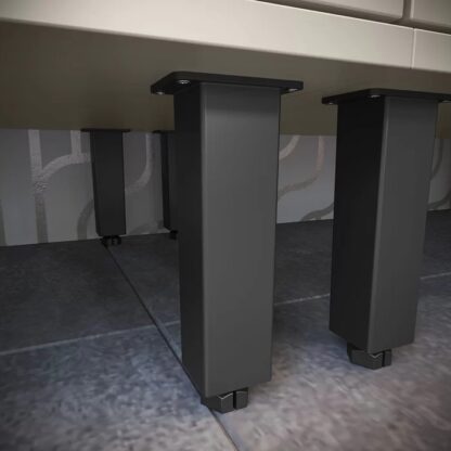 Cozinha Modulada Fendi/Castanho 100% MDF - Imagem 6