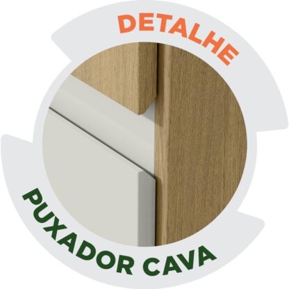Roupeiro MDF com Espelho - Cód. 2114 - Imagem 8